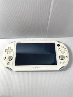 PlayStation Vita - PSVita PCH-2000 ZA14 本体 ライトブルーホワイト 動作確認済 SONY PSVita 2000 PlayStation Vita Wi-Fiモデル ライトブルー
