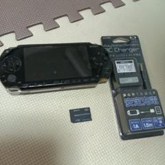 SONY - PSP本体　充電器　メモリーカード　ケース　バッテリー　ジャンク品 PSP本体 充電器 メモリーカード ケース バッテリー ジャンク品