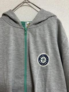 NEW ERA - MLB シアトル・マリナーズ 薄⼿ジッ プアップパーカー