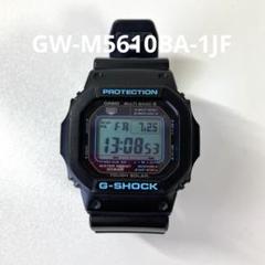 G-SHOCK 電波ソーラー腕時計GW-M5610BA-1JF ブラック×ブルー