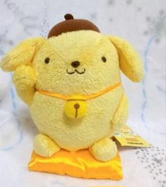 ポムポムプリン　 招き猫ドール　ぬいぐるみ　サンリオ