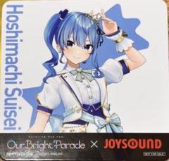 ホロライブ　JOYSOUND コースター　星街すいせい　ホログラム ホロライブ コースター ジョイサウンド 星街すいせい ホログラム