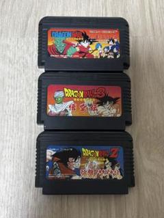 ファミコン　ソフト　セット　ドラゴンボール　悟空伝　強襲！サイヤ人　大魔王復活