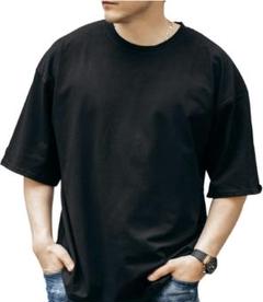 Tシャツ メンズ 半袖 無地 肉厚生地 ビッグシルエット シャツ 3XL