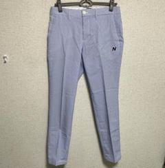 【美品】 New Balance Golf シアサッカー ストライプ パンツ