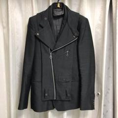 【猫パンチ】MIHARA YASUHIRO レザー ライダース 46 MIHARA YASUHIRO ウォッシュドライダース