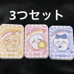 韓国限定　ちいかわ　ハチワレ　ウサギ　ステッカーセット　各20枚入　缶