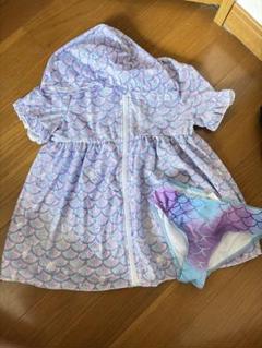 【即配送】子供用 水着 110cm ラッシュガード ビキニ