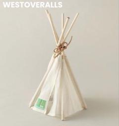 新品　WESTOVERALLS / ウェストオーバーオールズティーピー　生成