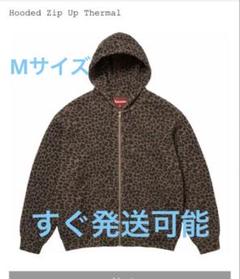 トップス Supreme Hooded Zip Up Thermal Leopard M Supreme Hooded Zip Up Thermal (SS24) - $128