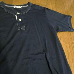 日本製【美品】sans limiteサンリミット ヘンリーネックTシャツ0