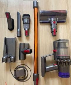 Dyson ｖ10掃除機動作確認済み（キャニスター） グレー・紫 スタンド付きでDyson v10掃除機動作確認済み（キャニスター