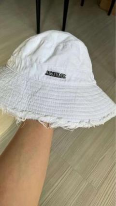 JACQUEMUS ハット★白色パイル地 JACQUEMUS ハット☆白色パイル地