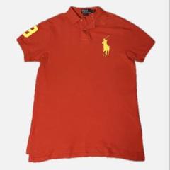 ラルフローレン　ビックポニー　刺繍　赤 ポロシャツ MILAN ミラン Polo ラルフローレン ポロシャツ ビッグポニー MILAN ミラン