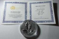 2023年 1オンス ゲルマニア ブナの葉 銀貨 コイン 2023年 1オンス ゲルマニア ブナの葉 銀貨 コイン - メルカリ