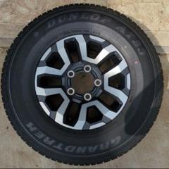 再再販ランクル70 新車外し　スペアタイヤブラケット 純正品 ランクル70 再再販 GDJ76 スペアタイヤブラケット 新車外し