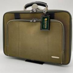 【美品】Samsonite サムソナイト ビジネスバッグ ハンドバッグ カーキ