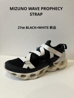 新品MIZUNO WAVE PROPHECY STRAP 27cm BL×WH