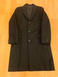 美品】APC 黒 コーデュロイ ロングコート 比翼 M ユニセックス