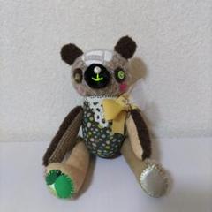 ぬいぐるみ作家 かとうゆりあさん クマのぬいぐるみ