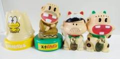 【天才バカボン】ソフビ　貯金箱★COIN BANK　３個セット　レトロ 天才バカボン】ソフビ 貯金箱☆COIN BANK 3個セット レトロ