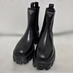 美品レアPRADAブーツ限定セール アウトレット PRADA(プラダ) ブーツ(レディース) - 海外通販のBUYMA