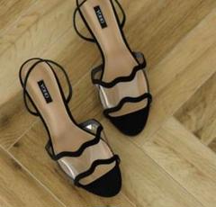 【美品】　OHGA CLEAR SANDAL