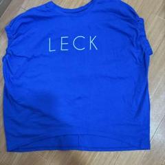 cloche LECK ロゴ入り　ブルー　Tシャツ サイズ02のサムネイル