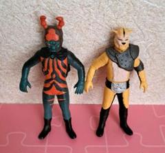 仮面ライダー-怪人フィギュア　蜘蛛男-フィギュア　ジャガーマン-フィギュア