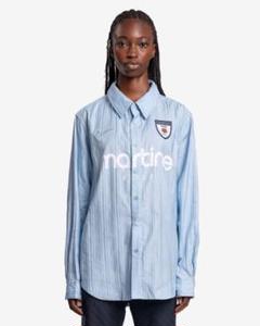 Nike Martine Rose Shirt Blue マーティンローズ ドレスシャツ (MARTINE ROSE/シャツ)  97389589【BUYMA】
