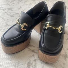 厚底ローファー チャンキーヒール M
