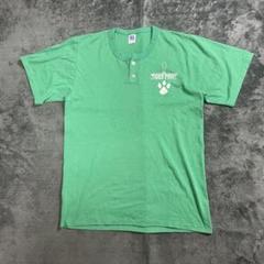 90s Russell ヘンリーネックTシャツ　USA製　シングルステッチ