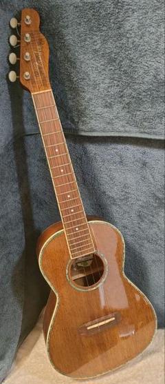 アクセサリー多数】fender ウクレレ テナーV2 オバンコール ブラウン
