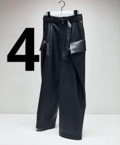 最終価格　希少サイズ　sacai Faux Leather Pants 4