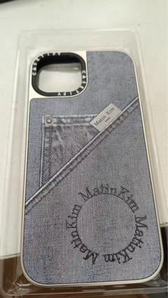 martinkimデニム風iPhone用バンパーフレームiPhone15