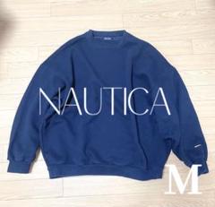 美品★NAUTICA ノーティカ サーマル スウェット/M NAUTICA トレーナー スウェット NAUTICA/ノーティカ Garments