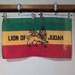 ジャマイカ製ラスタバナ旗Lion of judah