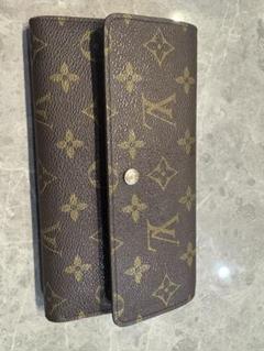 LOUIS VUITTON ダークブラウン 長財布 Louis Vuitton 長財布 ダークブラウン - メルカリ