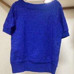 [新品]ブルー ネイビー トップス
