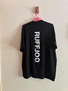 RUFFLOG 25 VERTICAL ロゴモック ネックシャツ ブラック XL RUFFLOG 25 VERTICAL ロゴモック ネックシャツ ブラック XL