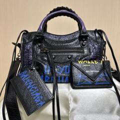 ■極美品■ 激レアBALENCIAGA ショルダーバッグ　　黒　レザー　ゴールド 2025年最新】BALENCIAGA ショルダーバッグの人気アイテム - メルカリ