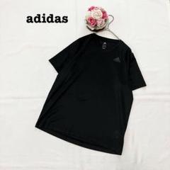 adidas アディダス　レディース　半袖ドライTシャツ　カットソー　M 黒
