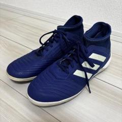adidas フットサルシューズ ネイビー プレデター 24.5cm