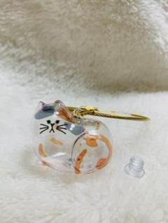 専用★　レジン猫チャーム　キーホルダー　三毛猫　白猫　茶トラ　ハンドメイド キーホルダー 猫 刺繍 ネコ 茶トラ トラ猫 チャーム ペット お