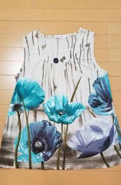 花柄ノースリーブ 新品未使用
