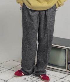 アソートグルカパンツ MUHET グレー スラックスのサムネイル
