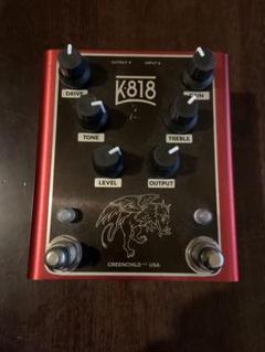 Greenchild K818 オーバードライブ ケンタウルス＋OD-820 Greenchild K818 オーバードライブ ギターエフェクター