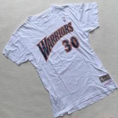 mitchell&ness 半袖　バスケット　WARRIORS Tシャツ