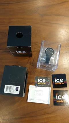 ice watch 腕時計 ICE glamブラック ローズ-ゴールド 中古品