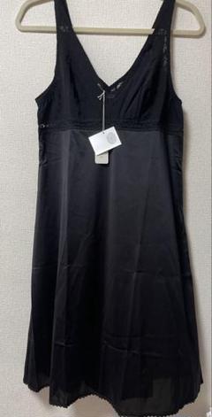 Christian Dior ディオール レース スリップ肌着 ブラック LL Christian Dior ディオール レース スリップ肌着 ブラック LL